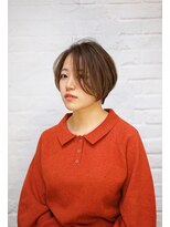 ウルハサロン(ULHA salon)&nbsp;ごくぼそメッシュショートボブ