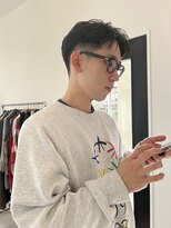 プル(puLL)&nbsp;刈り上げセンターパート