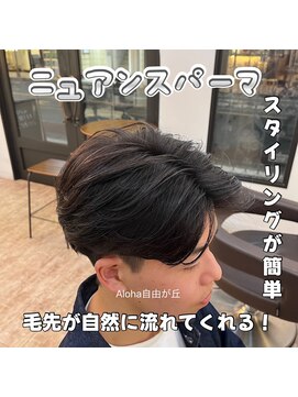 アロハ(ALoha) メンズ ニュアンスパーマ