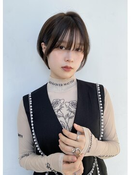 ロンドアンメゾン 原宿(Lond un Maison.) ウェーブミディアム似合わせカットメルティカラーショート2/11