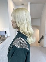 ミーム 原宿 表参道(meme)&nbsp;◎ブロンドハイトーンカラーデザインカラーアンブレラカラー金髪