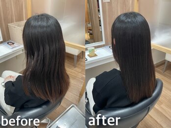 クアトロ 宇都宮本店(QUATRO)の写真/《くせ毛・うねりどうにかしたい》貴方に！髪質改善トリートメントでさら艶♪朝の支度も楽々で気分もUP☆
