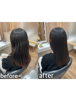 《くせ毛・うねりどうにかしたい》貴方に！髪質改善トリートメントでさら艶♪朝の支度も楽々で気分もUP☆