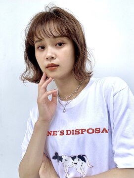 カナン(CANAAN) 柔らかボブ 透明感 ヘーゼルベージュ