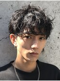 メンズマッシュパーマツイストスパイラルパーマニュアンスパーマ