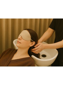 半個室でリラックス♪頭皮ケア×リラクゼーションで心も髪も整う、至福のヘッドスパ体験を♪[西葛西]