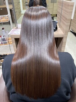 アッシュ 祐天寺店(Ash)の写真/クセを伸ばすだけではなく、ヘアスタイルに合わせた技術で【なりたかった】を実現！