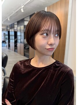 アビー(ABBEY4) ショートカットショートヘアコンパクトショートボブ丸みショート