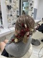 ヘイルジューシー(hail JUICY)&nbsp;編みおろしヘアアレンジは私の得意分野♪お任せください！