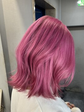 テン バイ アンブルリュクス 池袋(teN +by ambleluxe) チェリーピンク/ブリーチ/池袋