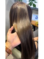 ビス リアン 川口店(Vis lien) 髪質改善カラー透明感グレージュ◎春カラーくびれボブ