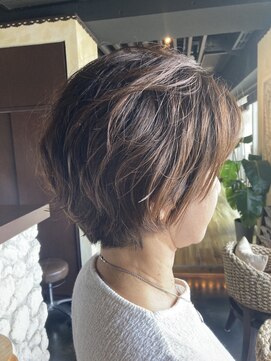 アンツ サザンリゾート 茅ヶ崎店(ANT'S Southern Resort) くびれヘア/アプリコットオレンジ/夏のヘアアレンジ