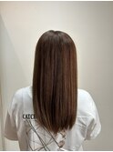 サラサラ髪質改善!ブリーチなしナチュラルベージュ