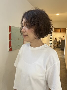 ハーティー(HEARTY) 可愛いくボリュームアップのパーマボブ