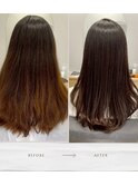 美髪カラー×プレミアムトリートメント