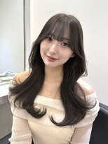 ヴィオットバイサロン(Viot by Salon)&nbsp;20代レイヤーオリーブグレージュ暗めカラーデザインカラー