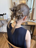 ヘアー テクニカ(hair Technica)&nbsp;お呼ばれヘアセット/岡山ヘアセット/十日市/大元/岡南参列に