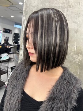 キング 心斎橋店(K!ng) 縮毛矯正髪質改善レイヤーカットトリートメント心斎橋美容室