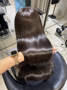 ユーフォリア 池袋東口駅前店(Euphoria) 【Euphoria Rina】透け感No.1マロングレージュ