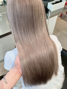 ラック 表参道(LUCK) ミルクティーベージュ/ケアブリーチ/ブリーチ/表参道/原宿