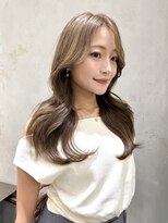 ロンドポレール 北千住(Lond polaire)&nbsp;暗めカラー/ブリーチなし/マロンベージュ/くすみベージュ