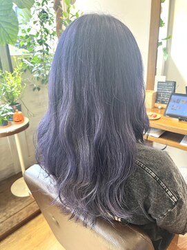 ボーダー(Border) パープルラベンダー