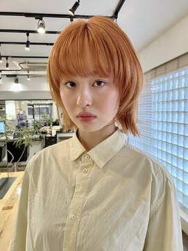 ファイブシーン アオヤマ(5SCENE AOYAMA) グランマッシュショートカット前髪あり前髪なし20代30代40代