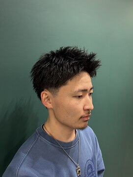 メンズサロンドットリアン(dot. lien) テーパーフェードスパイキーショート