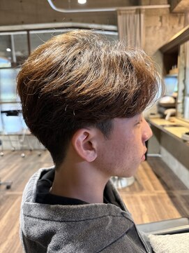 ニュアンスパーマ センターパート