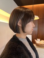 シベルバレー 横浜(sibell)&nbsp;10代20代ショートボブ前髪ありボブミニボブ顔周りレイヤーカット