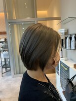 ナップヘアースコヤ(NAP hair Scoya)&nbsp;白髪ぼかし×ボブ