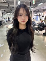 ザシェノンウメダ(THA CHAINON UMEDA) 着物ヘア/大人ガーリー/ダークアッシュ/似合わせカット/心斎橋