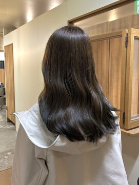 エクテ(ecouter) ノンジアミンカラーダークブラウンダークグレージュ