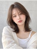 【NOA】韓国風くびれミディ×顔まわりレイヤー
