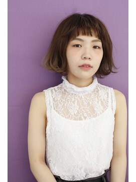 アンド アノン(and anon) 切りっぱなしボブ