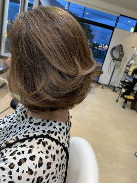 キューティ 福久店(CUTiE) セレブ風ボブ