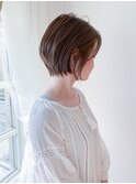 束感が出やすい丸みショート(担当地主)
