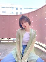 ヘアー ラボ モーメント(hair lab moment)&nbsp;ハイトーンボブ