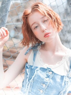 アズーア ヘアーアンドスパ(azure hair&spa) 大人パーマスタイル　 クラシカル 外ハネボブ