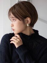 サーカス バイ ビュートリアム 青山(CIRCUS by BEAUTRIUM)&nbsp;マッシュショート 大人可愛いショートヘア 艶カラー 30代40代