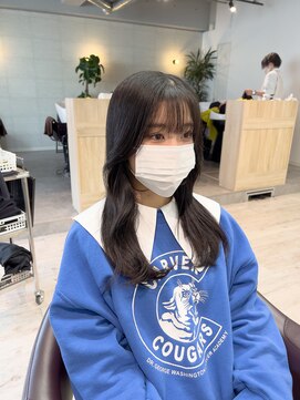 コワファーストナガサキシャンプーボーイ(COIFF1RST NAGASAKI SHAMPOO BOY) 【韓国ヘア】ナチュラル大人っぽヨシンモリ！