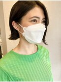 外ハネミニボブ