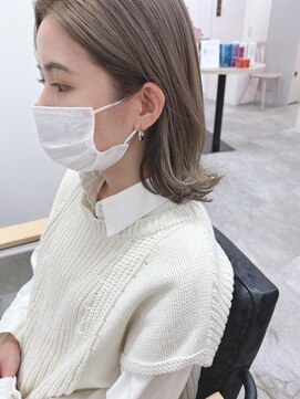 ガーランドウメダ(Garland umeda) アディクシーカラー_グレーベージュ_0009192