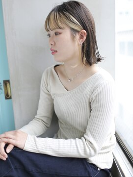 バース(BIRTH) 天神【BIRTH】イメチェン♪インナーカラー×外ハネボブ　4