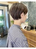 浦和ショートヘアショートカット韓国白髪ぼかし白髪染めボブ