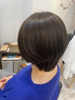 ミル(MILE.)&nbsp;カーキグレージュ/ナチュラルショート