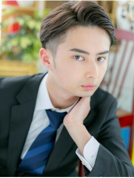 カバーヘア ブリス 大宮西口(COVER HAIR bliss) ■七三刈り上げツーブロックショート107★大宮20代30代40代!