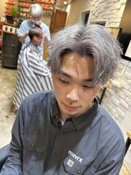 ジェットブラックキューサンロク(JET BLACK 936) グレージュセンターパート