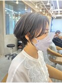 ☆ぺたんこさんにふんわりワンカールナチュラルショートボブ横浜