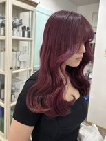 ハチ(HACHI)&nbsp;ぶりーちありだからこそできる！チェリーレッド♪